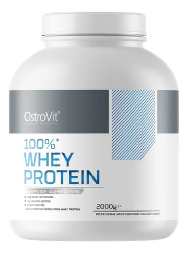 Proteina 100% Whey Protein 2000g 66 Sv Pea.butter - Ostrovit