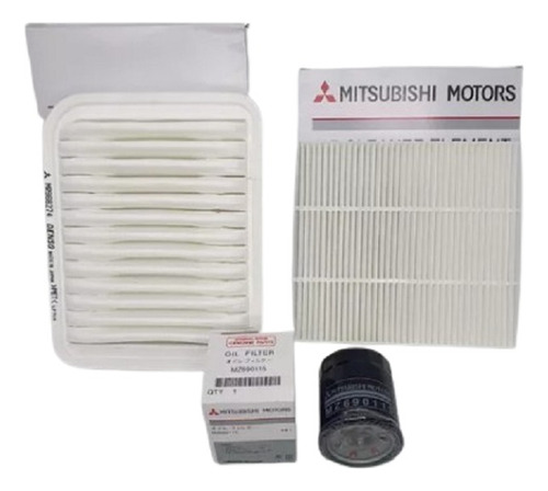 Kit Filtros Originales Mitsubishi Lancer Rt 1.6 2012/2018