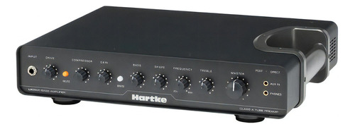Bass Hartke Lx-5500, 500 W, cabezal bajo con preválvula, color negro, 110 V/220 V