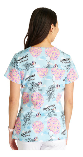 Top Clínico Estampado Mujer, Tooniforms Disney Tf776 Upad