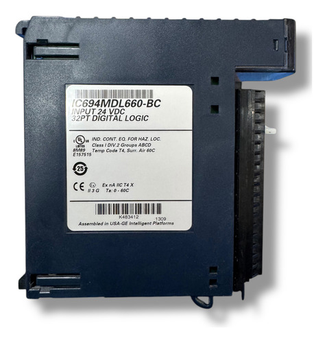 Ge Fanuc Ic694mdl660-bc Módulo De Entradas (Usado)
