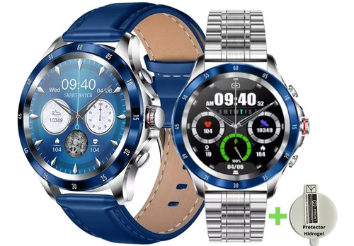 Imagen 1 de 9 de Reloj Smartwatch Nx1 Mujer Hombre Llamadas P/ Android iPhone
