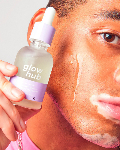Serum Facial Para Purificar E Iluminar Glow Hub Momento De Aplicación Día/noche Tipo De Piel Grasa