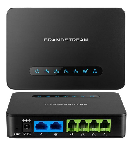 Imagen 3 de 6 de Gateway Grandstream Ht814 Ata 4 Fxs Sip Gigabite 3 Via