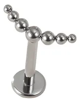 Comprar Piercing Labret Lbac03 Helix  Acero Quirurgico 316l 1un