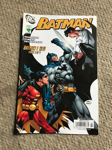 Comic Dc Batman Batman E Hijo 3 (Usado)