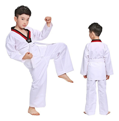Traje Dobok De Taekwondo Para Niño Y Adulto Resistente