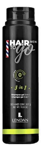  Lendan Men Shampoo 3 En 1 Limpieza Profunda 300ml