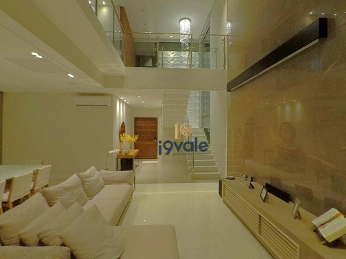 Casa Luxuosa À Venda Condomínio Alphaville 4 Dormitórios, Automatizada, Piscina No Alphaville Sjcampos-sp - Ca1111
