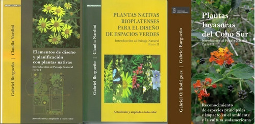 Burgueño Elementos Diseño Y Plantas Nativas Rioplatenses 3ts