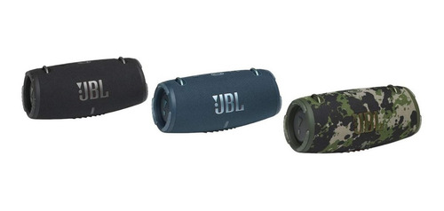 Parlante JBL Xtreme 3 JBLXTREME3BLUBR portátil con bluetooth waterproof black 110V/220V
