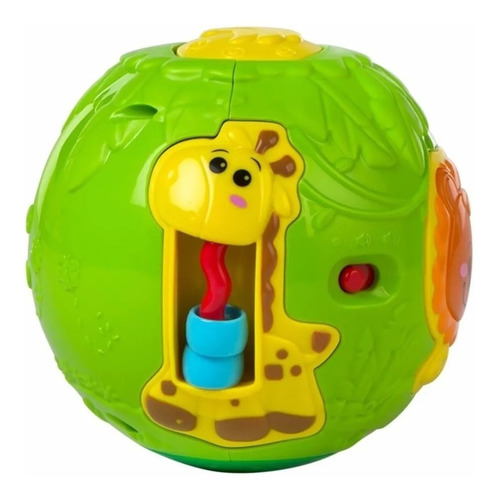 Imagen 2 de 8 de Pelota Didactica Jungla Original Winfun 0778-nl Educando