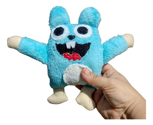 Set 3 Muñecos Simil Lemmings De Grizzy 15 Cm No Peluche
