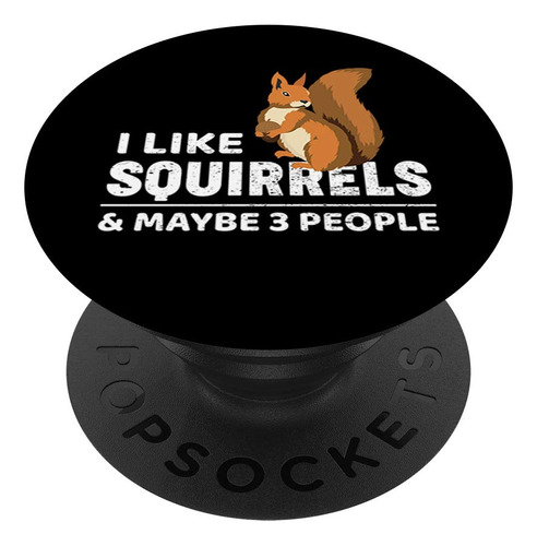 Ropa Para Hombre Mujer Diseño Ardilla Texto  I Like Squirrel