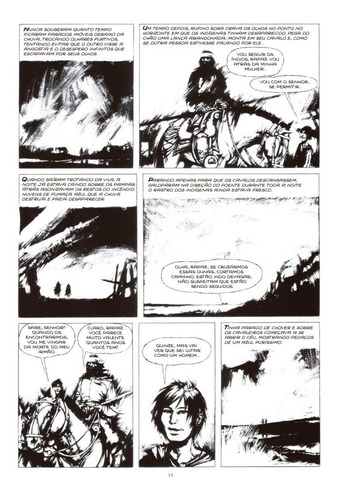 Imagem 6 de 7 de A Guerra Do Deserto Enrique Breccia Editora Veneta