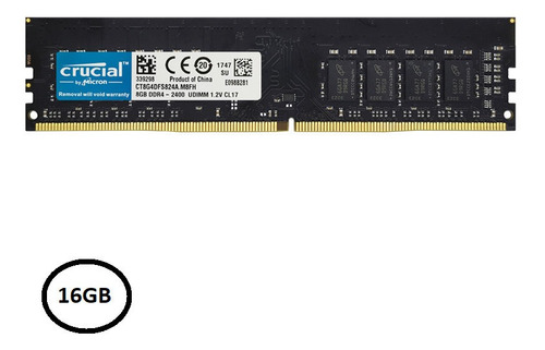 Imagem 1 de 3 de Memória Ram 16gb Ddr4 2400mhz Original Nota Fiscal