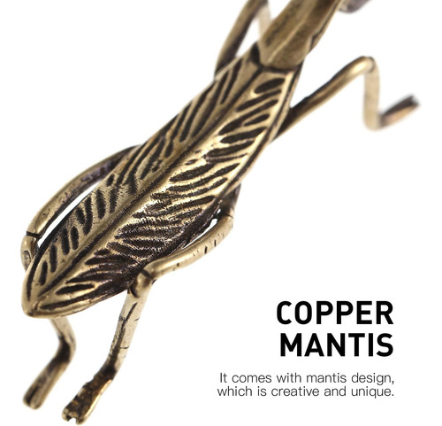 Nuobesty Mantis Religiosa De Cobre, Feng Shui Estatua De Man