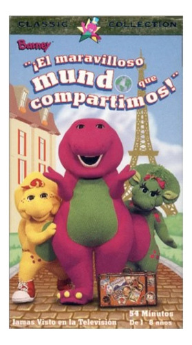 Barney El Maravilloso Mundo Que Compartimos Dvd ( Nuevo )