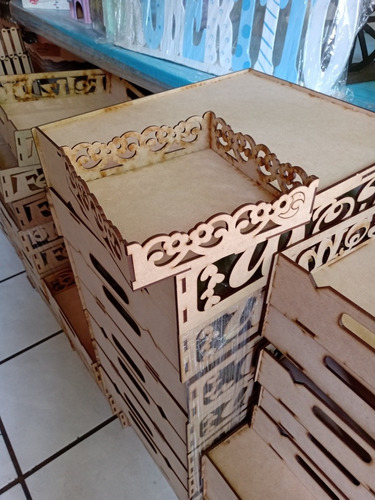 Caja Pequeño De Madera Para Decoración