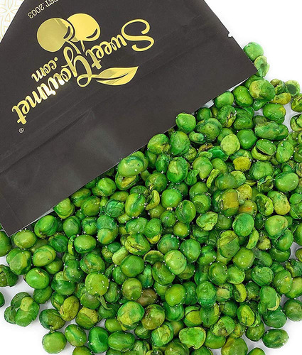 Guisantes Verdes Asados Y Salados Meriendas Saludables
