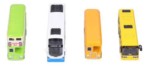 Juego De Juguetes Plegables Para Coche, 4 Piezas, Aleación,