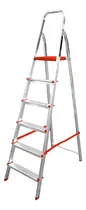 Comprar Escalera Doméstica Aluminio Tijera 6 Esc 120kg Botafogo Rex