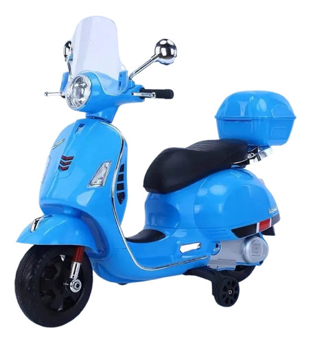 Moto Eléctrico Montable Vespa 6v Luz 