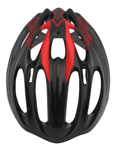 Casco Bicicleta Bmx Profesional Bks Mtb H350 Ruta Ciclismo Color Rojo/Negro Talla M