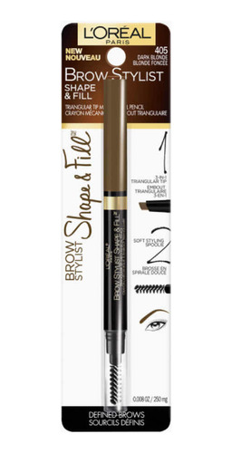 Lápiz Para Cejas Loréal Brow Stylist Shape &fill Orig -usa-