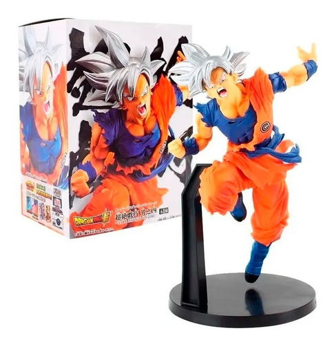Goku Ultra Instinto Dragon Ball 16 Cm Colección Kamehameha | Cuotas sin interés Goku Ultra Instinto Dragon Ball 16 Cm Colección Kamehameha | Cuotas sin interés