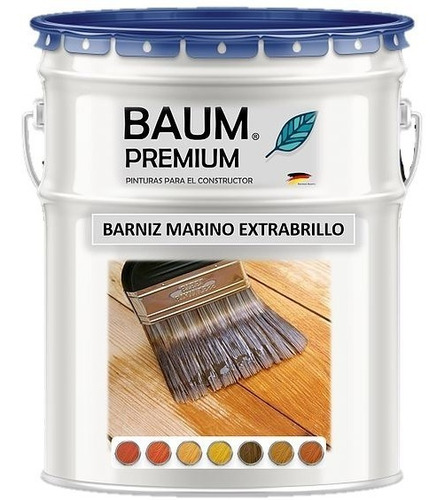 Barnices Baum - Color Caoba Formato Tineta 4gal