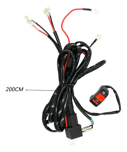 Arnés De Cableado, Barras Led, Interruptor De Manillar De