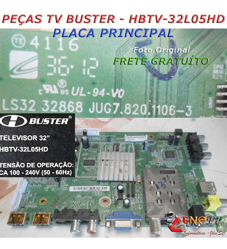 Imagem 2 de 6 de Hbtv 32l05hd1 Diversas Peças Original E Testadas - Cenapp