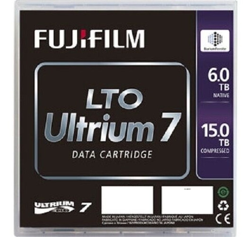 Cinta De Datos Fujifilm Lto 7 Ultrium 6 Teras Paq. X 20unds 