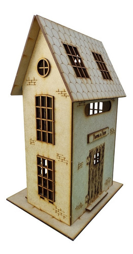 Imagen 5 de 7 de Flourish & Blotts (harry Potter) Maqueta Rompecabezas 3d