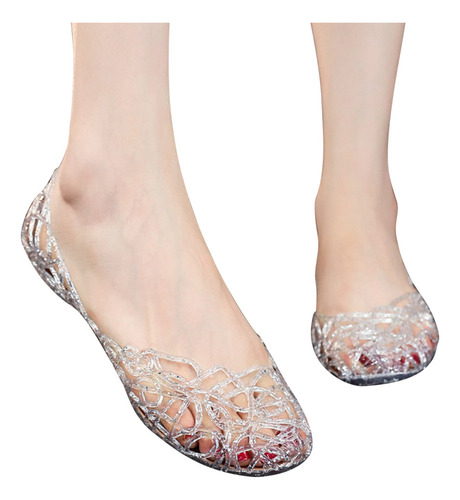 Sandalias Planas O Summer Hollow Out For Mujer, Zapatos Cas