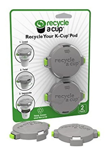 Medelco Reciclaje Una Taza Kcup Reciclaje Herramienta Gris