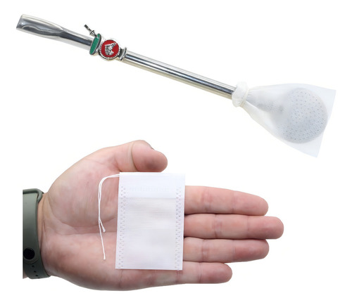 10 Filtro Bomba Chimarrao Terere Camisinha Sabor Erva + Puro