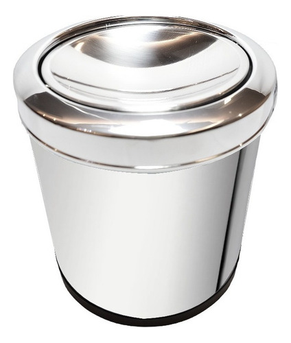 Lixeira Inox Basculante Com Tampa 5l- Wincy