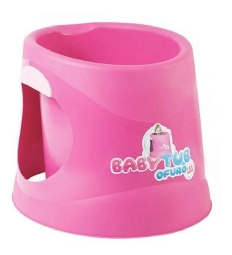 Banheira Terapêutica 1 A 6 Anos Evolution Pink Baby Tub Cor Rosa