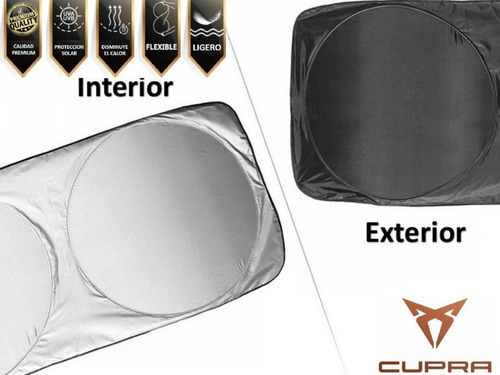 Sunshade Cubresol Con Ventosas Cupra Formentor 2021 A 2022