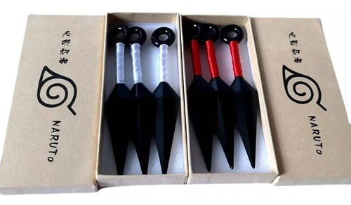 Imagen 3 de 8 de Naruto Set De Kunai Y Bandana En Caja Regalo Navidad