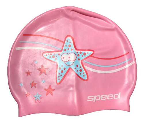 Gorra De Natación Silicona Dibujos Niñas Speed