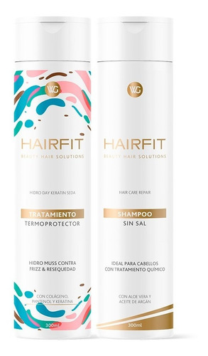 Shampoo Cuidado Color + Tratamiento Termoprotector Hairfit