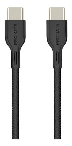 Cable Usb C Con Power Deliv 60w 480mbps 2m 3a Negro