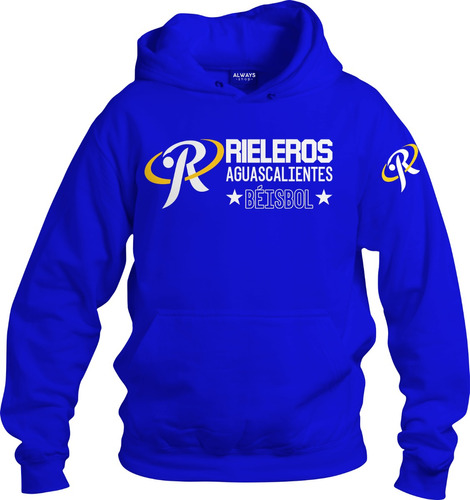 Sudadera Hoodie Rieleros De Aguascalientes M2 - Adulto Niño