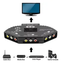 Comprar Selector Switch Audio Video 3 Entradas 1 Salida Rca