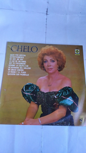 Chelo Amor Por Gotitas Disco De Vinil Cerrado Nuevo 