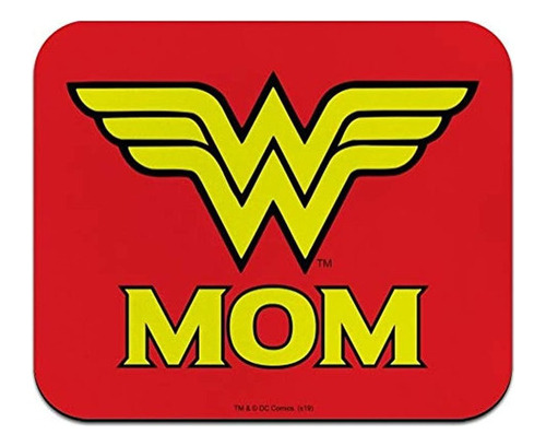 Mujer Maravilla Wonder Mom Logo Low Profile Thin Mouse Pad M