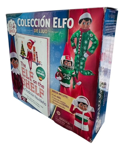 Set Elfo De Lujo The Elf On The Shelf Mas 3 Trajes, Original